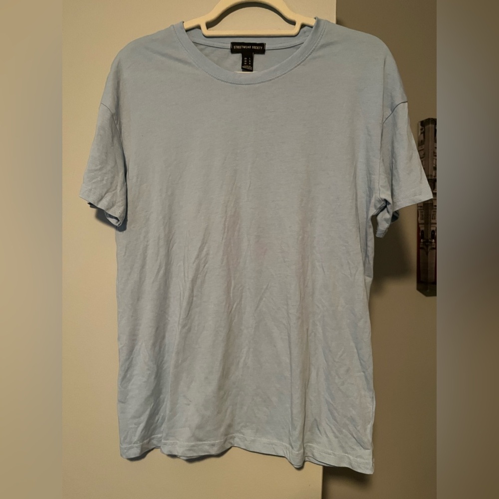 Streetwear Society Light Blue Short Sleeve Tee